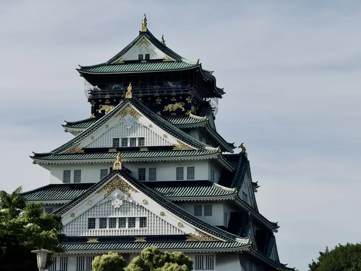 Castle tower against the sky