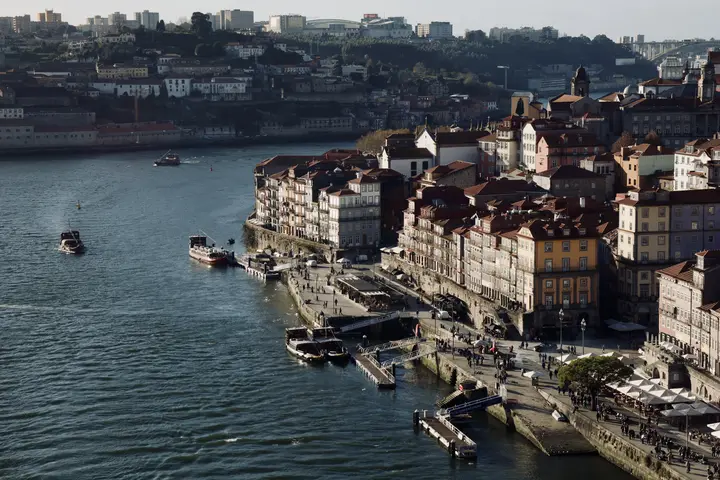 The Douro and the old town from above