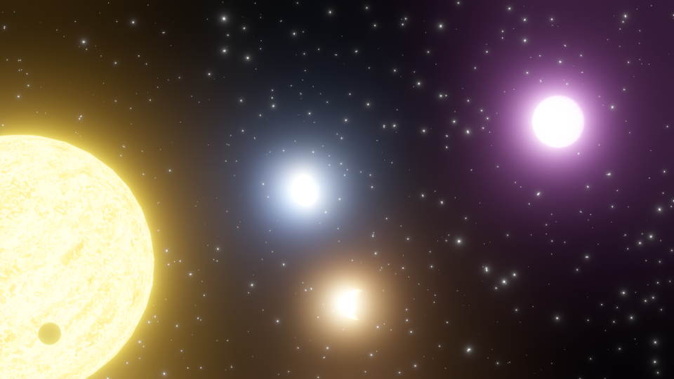 Interactive Solar System Simulation screenshot